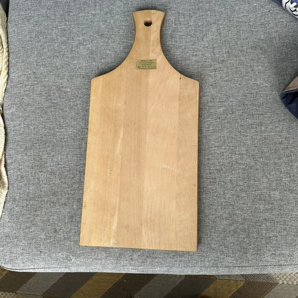 Berggren CUTTING BOARD Smile Design 494 Swedish Scandinavian Collectible 1965